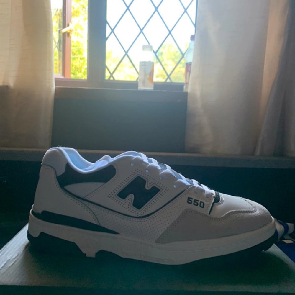 New balance 550 black, white and grey